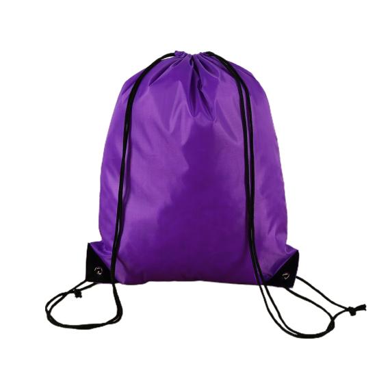 Folding Multifunctional Double-shoulder Braided Drawstring Backpack Bag for Sports
