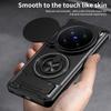 KEYSION Custodia Magnetica per Telefono per VIVO X200 Pro 5G Protezione Fotocamera a Scorrimento Supporto Verticale Anello a 360° Cover Antiurto per VIVO X200