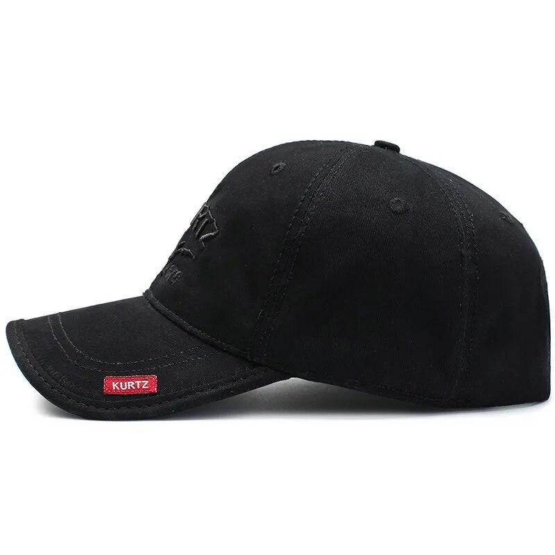 Spring New Baseball Cap Men's Version Trendy Cap Outdoor Embroidery Sunhat Women's Sunscreen Cap Red Label Small A