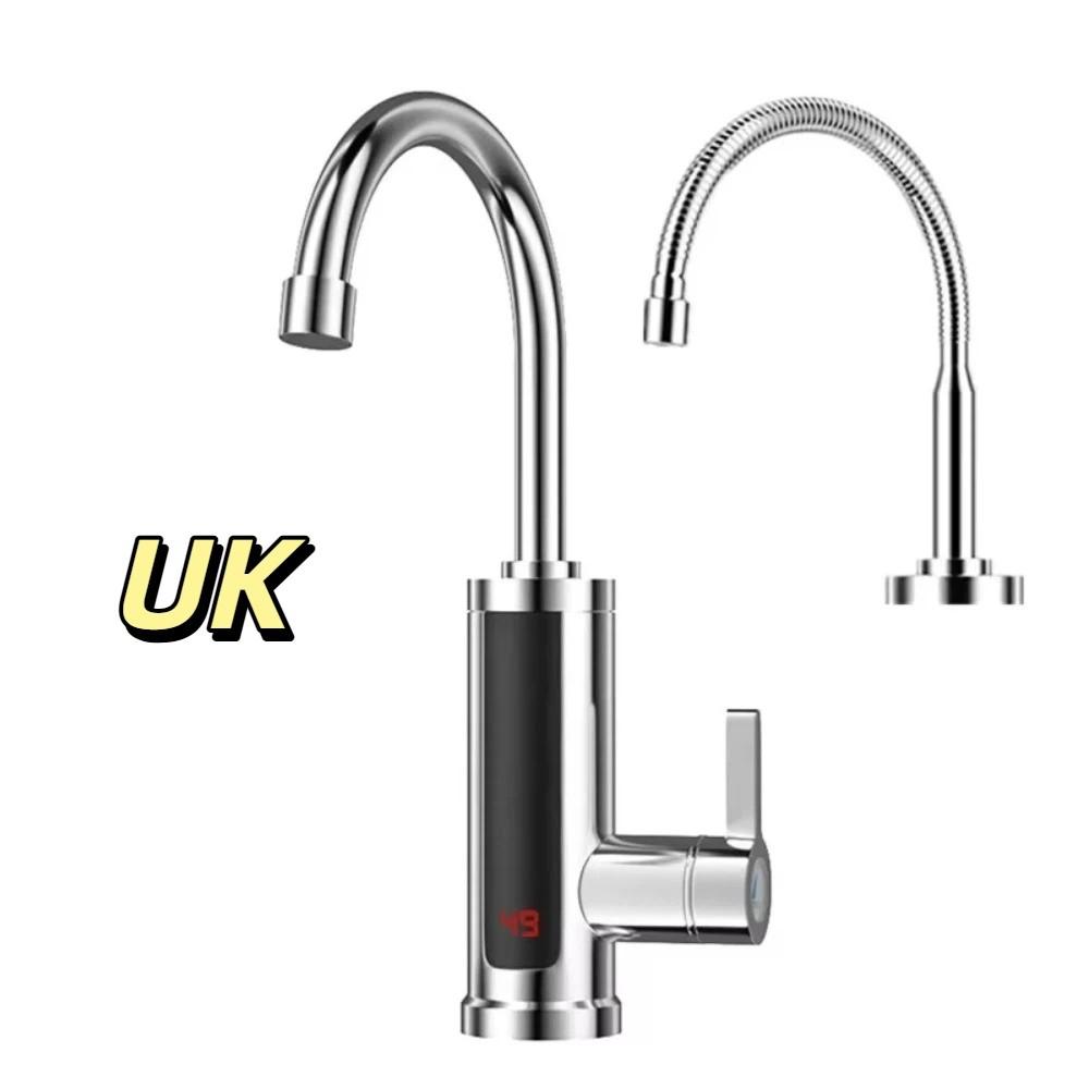 Stainless Steel Electric Water Heater Instant Type Faucet Heater Electric Faucet For Kitchen
