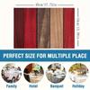 4/6pcs Wood Wind Placemats12x18 Inch Table Mats for Holiday Party Wedding Banquet Coffee Table Home Decor Long Lasting