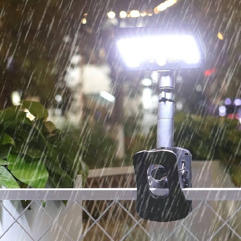 Light With Solar Clip Outdoor Use Courtyards Fences Villas Walls Parks Lawns Lamp