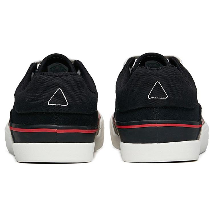 New Anta Ao Li CVS Wear Resistant Low Top Skateboard Shoes Men's Black White 112238014-3