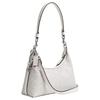Coach Juliet 25 Removable Chain Shoulder Strap Classic Logo Coated Canvas Shoulder Bag Medium Women Shoulder Bag Silver Chalk-White CAM26-LHXUN