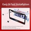 Boricua Puerto Rico Flag Frog Personalise License Plate Frames n License Plate Frame Car Universal Accessories Stainless Steel Cars Decor Fits