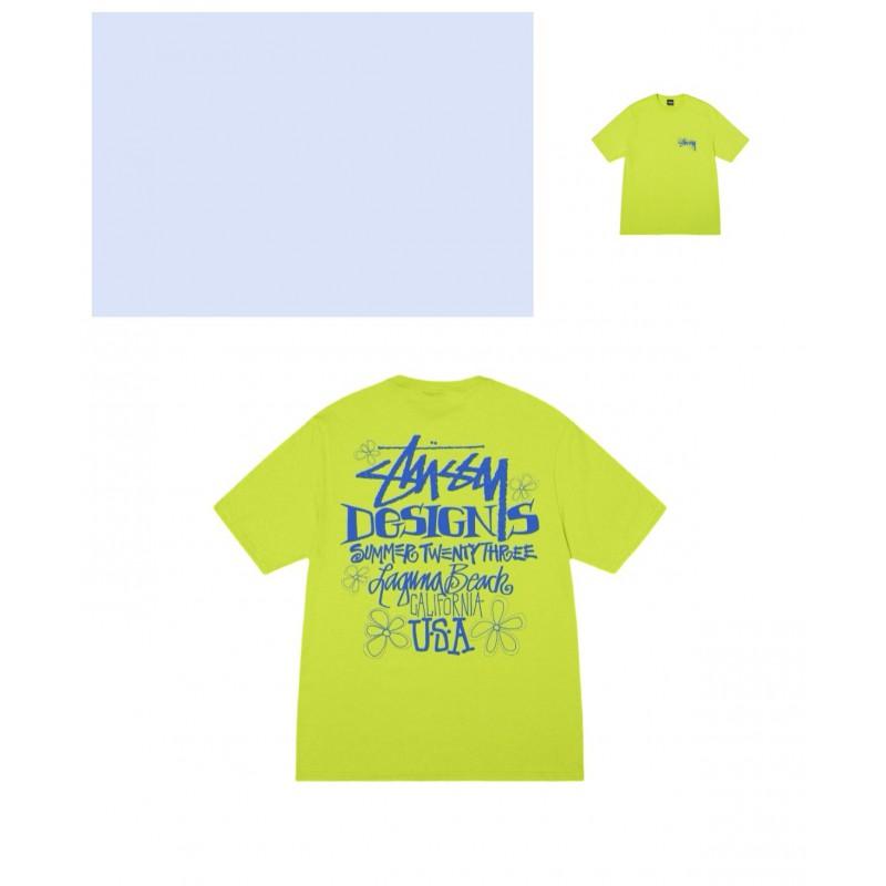 Mens Loose Fit Cotton Blend Short Sleeve T-Shirt With Cartoon Print Breathable Casual Tee Teens Adults