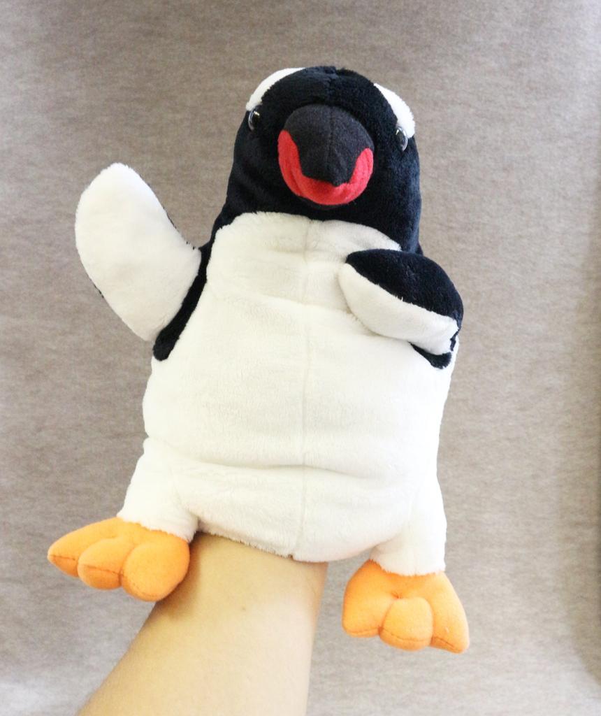 Hand Puppet Gentoo Penguin Take-Off