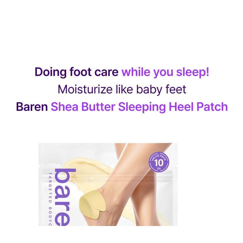baren - Shea Butter Sleeping Heel Patch 10 pcs
