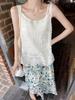 Women's Chic French Lace Embroidered Sleeveless Camisole - Summer Top Q53931