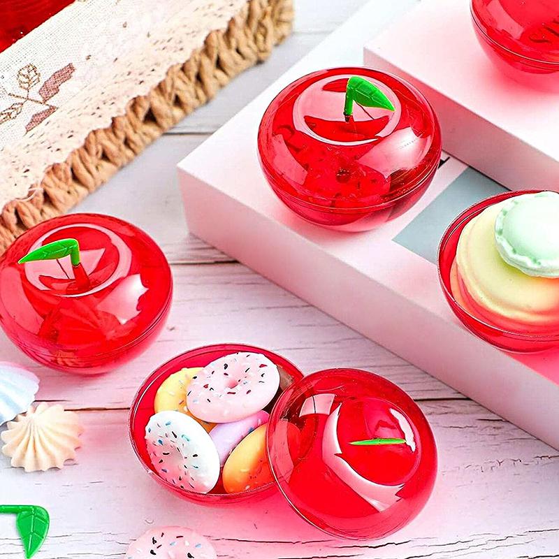 5Pcs Biscuit Jar Apple Gift Apple Container Candy Box Apple Chocolate Packaging