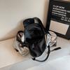 Large Capacity Travel Shoulder Bag Short Trips Gym Use Water Resistant PU Leather Crossbody Carry-on Daypack