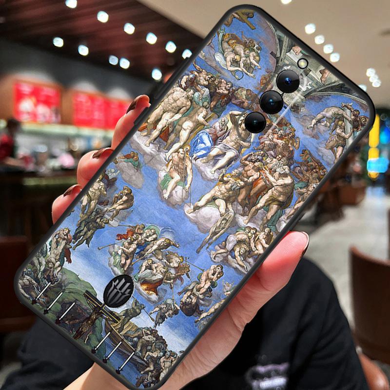 Michelangelo Art Case For ZTE Nubia Red Magic 8S 9S 10S 8 9 10 Pro Plus 6S 7S 6 7 Pro 5G 6R 11 Pro Plus Cover