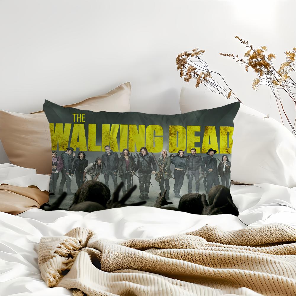 TV series The W-Walking D-Dead Pillow Case Suitable For All Seasons Home Decoration Cushion Cover Suitable For Bedroom Sofa