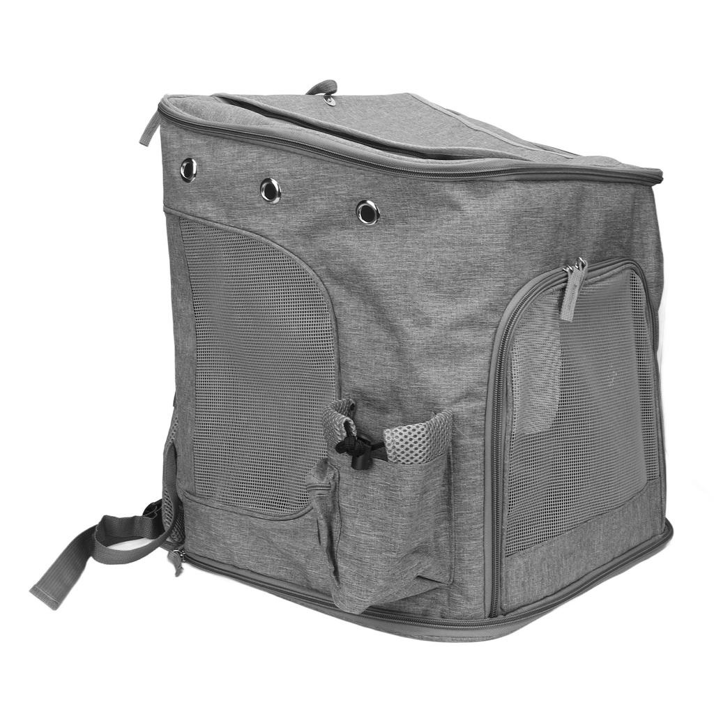 Folding Pet Backpack Environmental Friendly Breathable Cat Backpack Carrier for Outdoor L