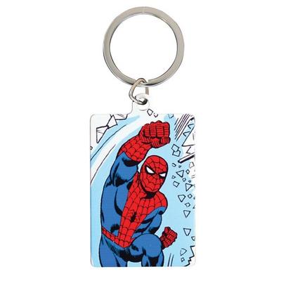 Brelok do kluczy ze Spider-Manem z komiksami