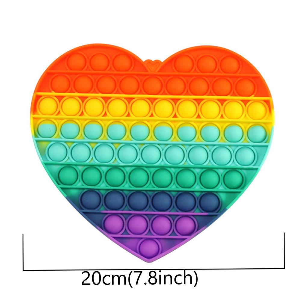 Senzorická hračka 1PC Push Bubble se speciálními potřebami ulevující od stresu