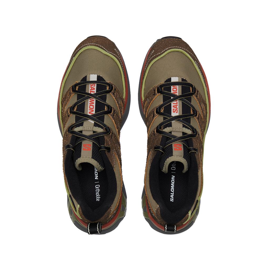 SALOMON XT-6 Expanse Pohodlné Odolné Běžecké Boty Unisex Tenisky Zelená Hnědá L47795200