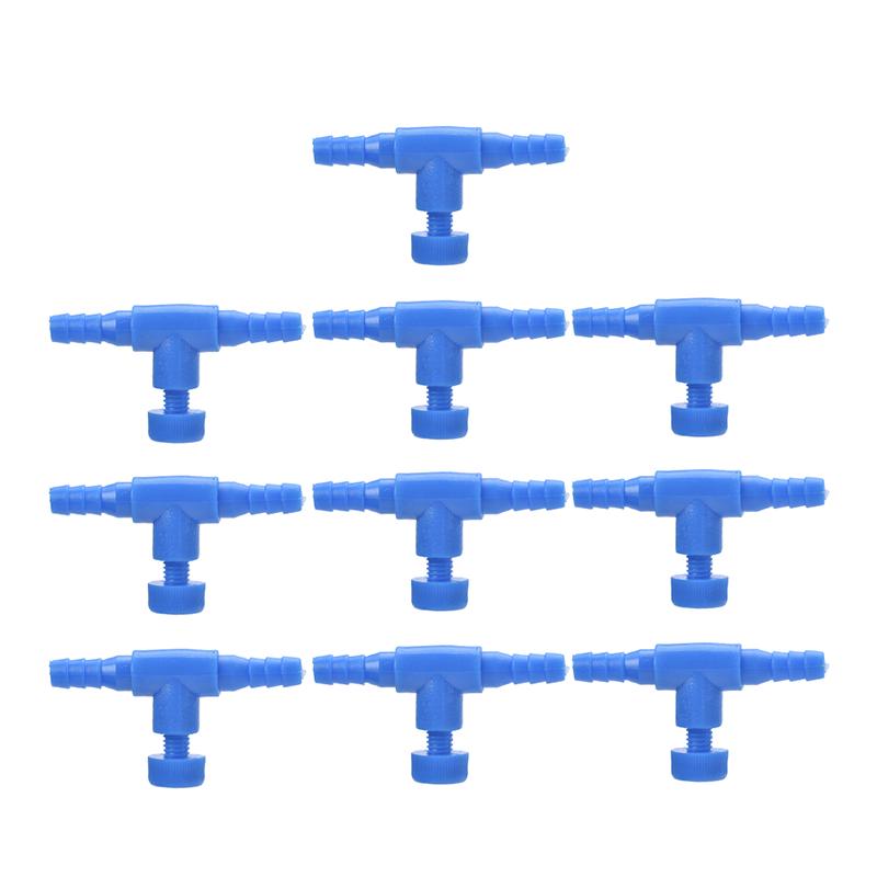 3/5/10Pcs Aquarium Air Flow Control Valve Fish Tank Air Regulator Hose Connector For 4/6mm CO2 Oxygen Tube Aquarium Accessories