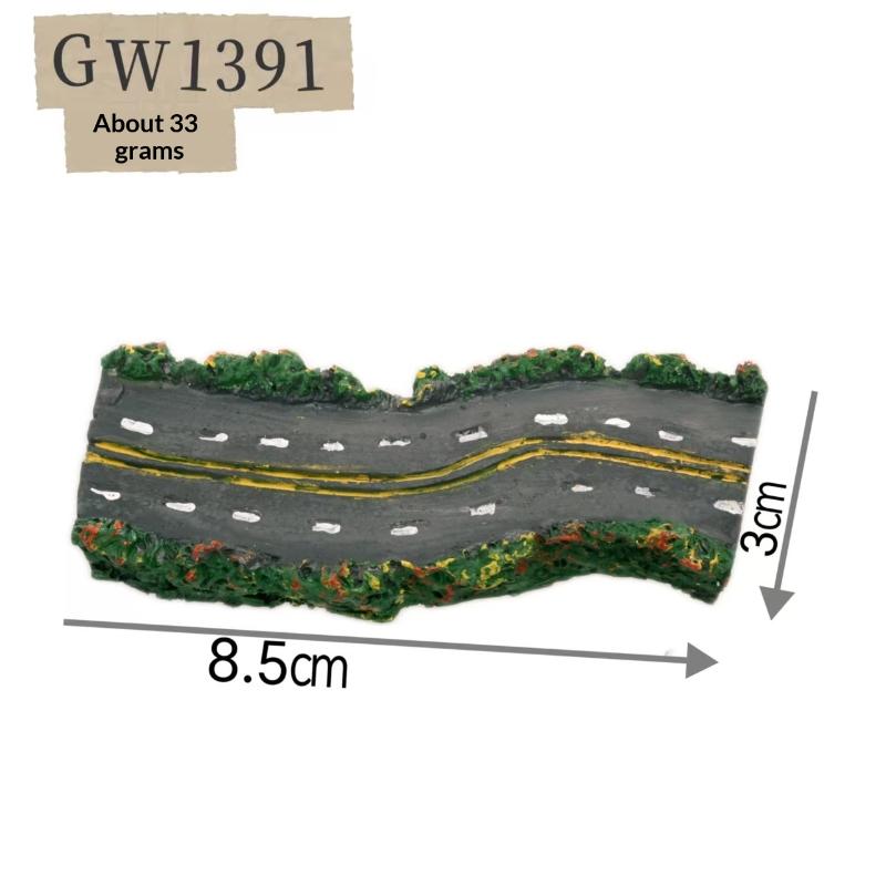 1Pcs Fairy Garden Paths Resin Art Decoration Micro Landscapes Flower Pot Miniature Landscaping Diy Artificial Stone Paths