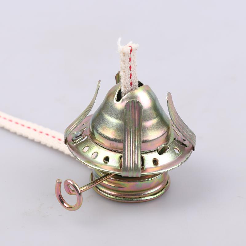 Oil Lamp Burner For Antique Lamps Oil Lamp Replacement Kerosene Lamps Parts With Reduction Collar And Cotton Lamp Wick