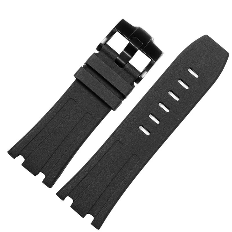 For Audemars and Piguet Royal Oak Strap Original AP 15710 26470 Silicone Rubber Sport Watch Strap 28mm Watchband Accessories
