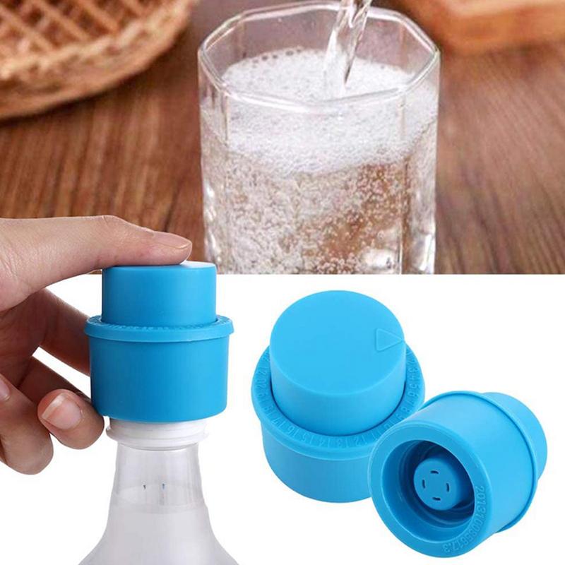 Soda Saver Cover Soda Fizz Keeper Push Type Beverage Bottle Covers Stoppers Soda Can Lids Can Covers for Camping and Picnic