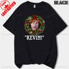 Vintage Classic Funny Home Alone Macaulay Culkin Movie Printed Tshirt Woman Man Merry Christmas Cotton Shortsleeved Tshirt