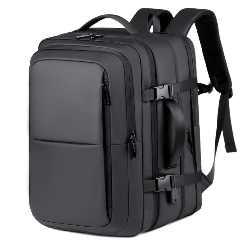 Hufeng Men s Business Expandable Laptop Backpack