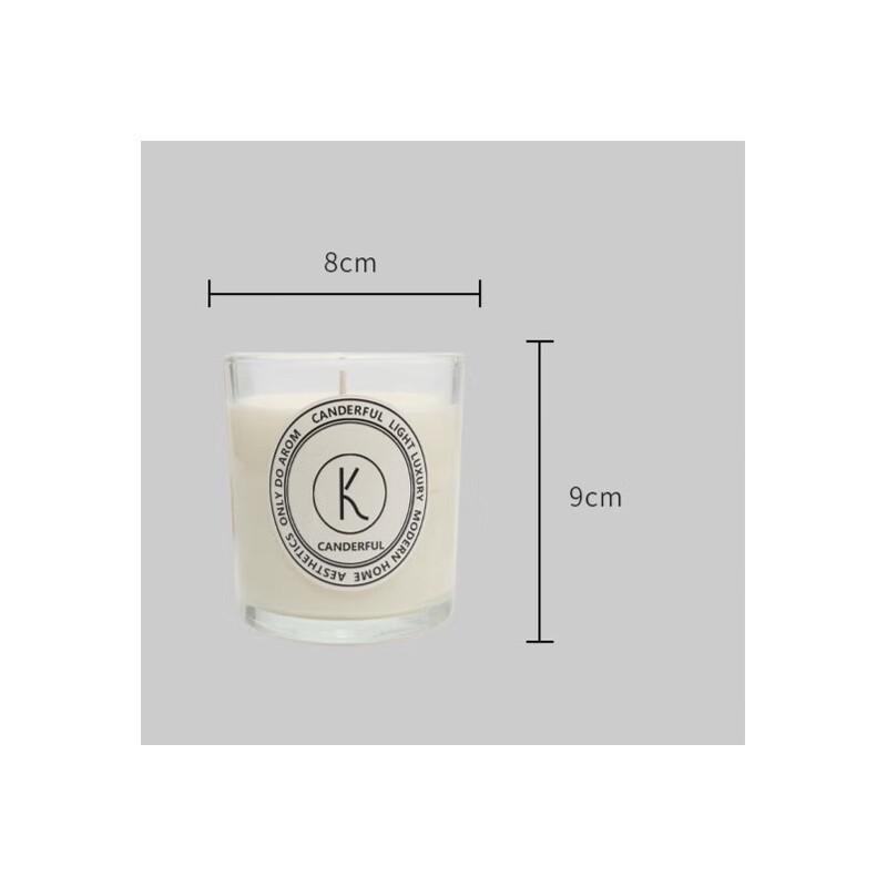 Mussel Shell Glass Scented Candle