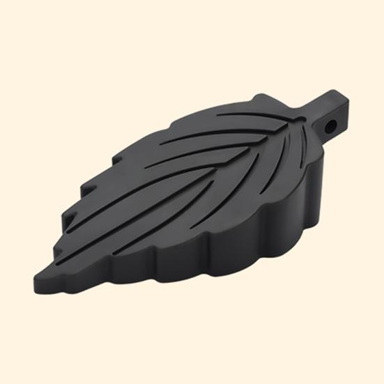 1/2 stk Blad Dørstopper Kile Veggbeskytter Sklisikker TPR Vindtett Uten Boring Kollisjonssikker Teppe Flis Betong Tregulv Dørstopper