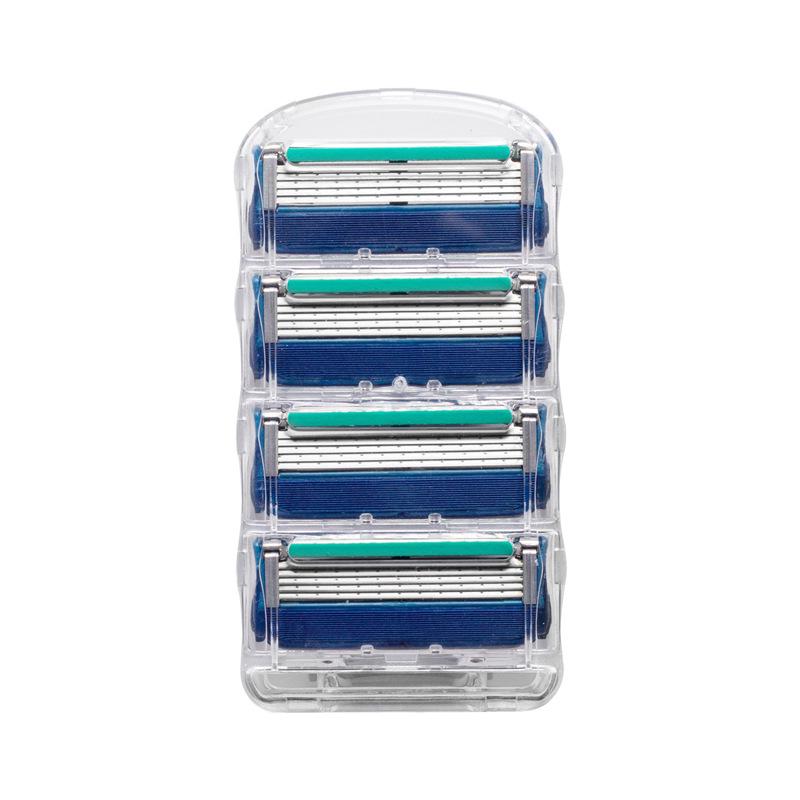 German-Engineered Classic 5-Blade Men's Razor with Universal Five-Layer Head