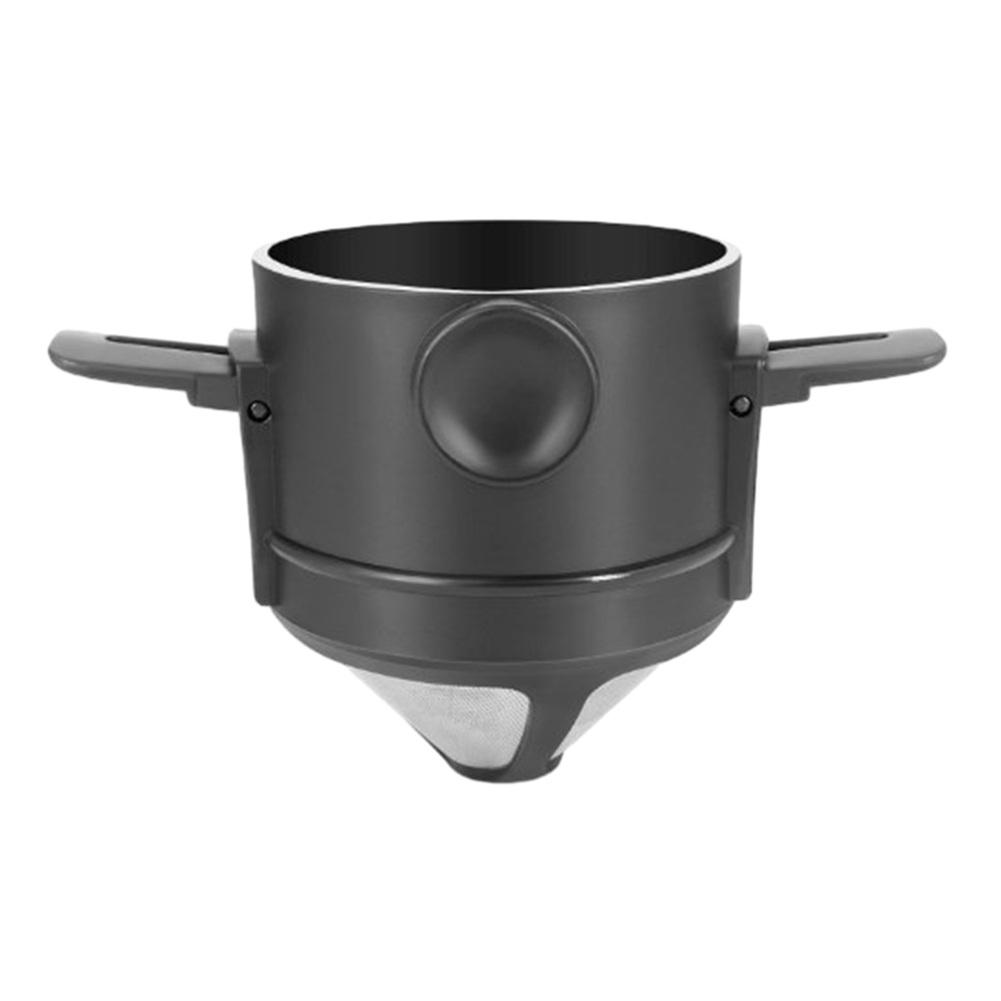 Compact Stainless Steel Coffee Filter Funnel Single Cup Pour Over Coffee Maker Enjoy Your Daily Dose of Coffee