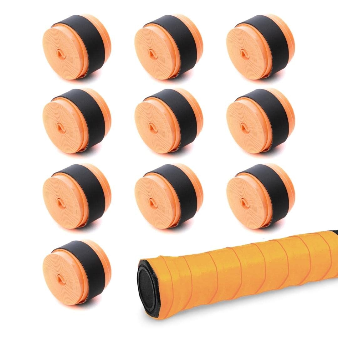 

Grip 10 теннисный велосипед [Мокрый тип] лента, детали, противоскользящая, барабан, maibachi, ракетка, бадминтон, гольф, (10 шт., оранжевый)