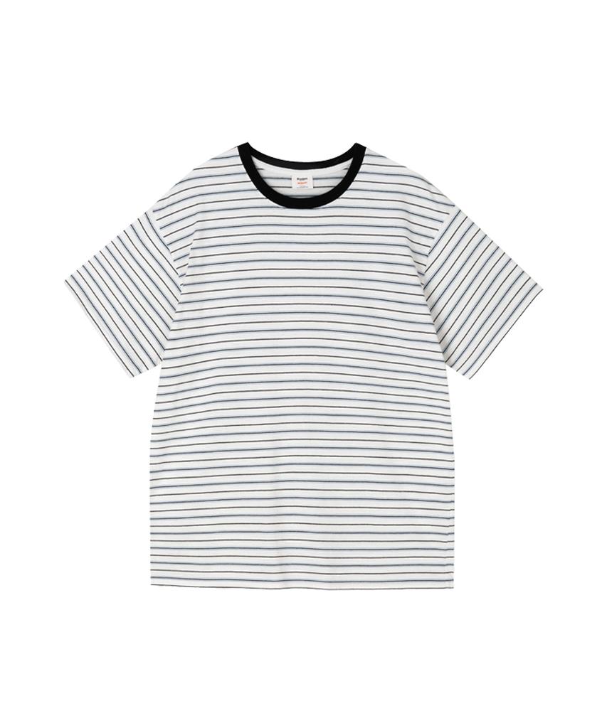 Beulumeon Multi Stripe Tee (Off White)
