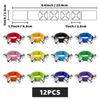 Formemory Ring Wrist Hand 12 Musical Karaoke Colorful Ring Hand Music Bear Bear Bear Repellent Music Adults and Students Bells, Bells, Bells, 12-Piece