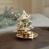 Exquisite Gold Hollow Candlesticks Iron Art Metal Table Ornament Christmas Candle Holder  Bedroom