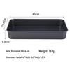 Rectangular Non-Stick Carbon Steel Cake Baking Pan for Home Use