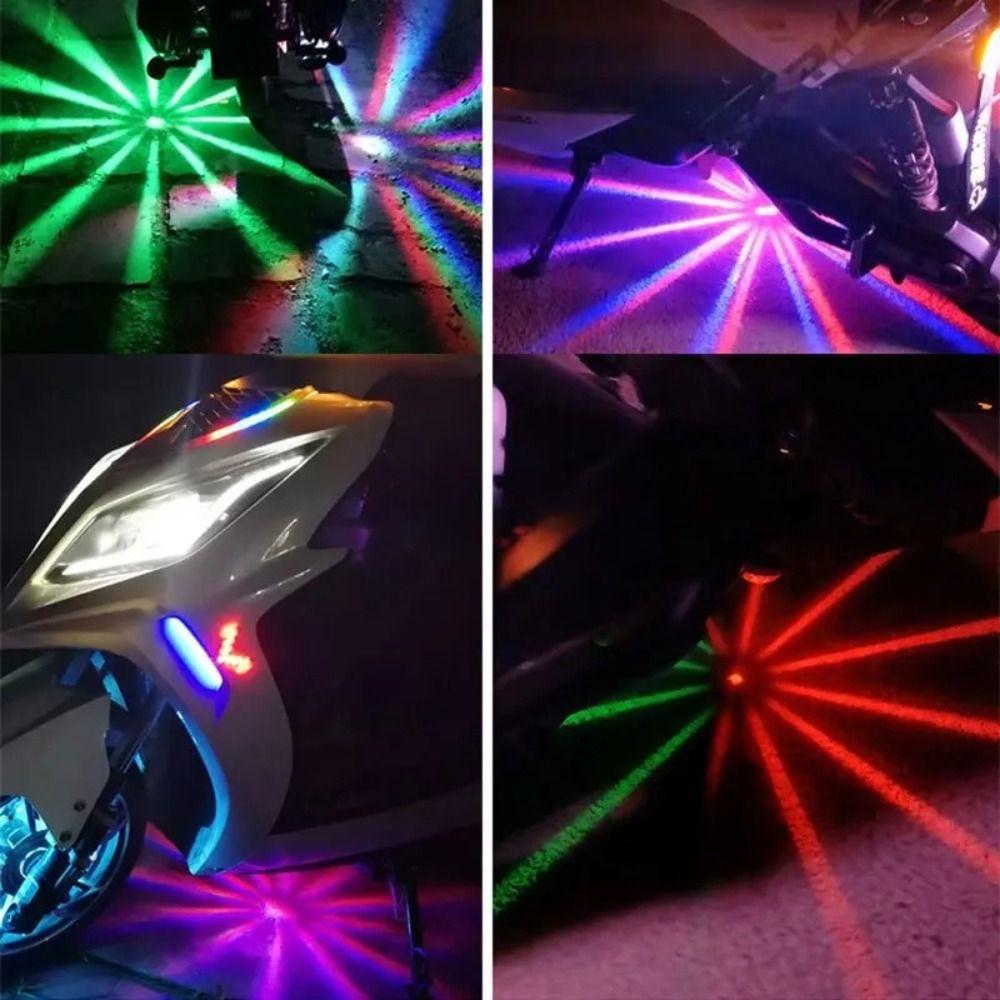 Led Rear Tail Lights RGB Atmosphere Lamp Flash Strobe Light Chassis Lights  Car