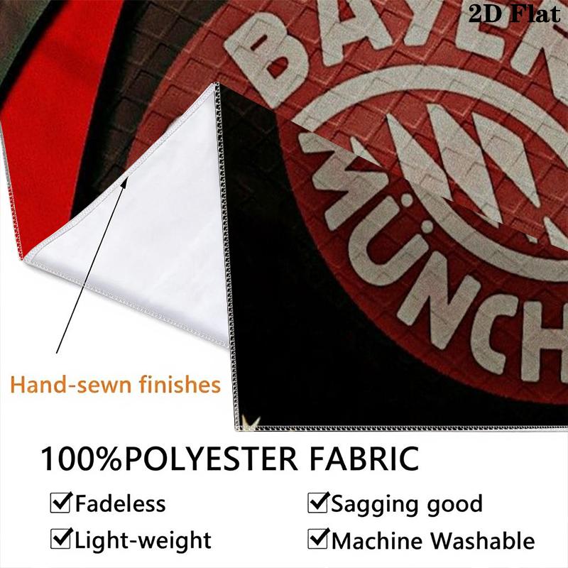 FC Bayern Munich Wall Tapestry Aesthetic Wall Hanging Printed Fabric Blanket Decorative Tapestries for Bedroom Living Room Home Decor