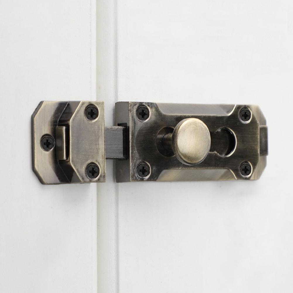 Door Latch Security Lock Antique Mortise Lock Window Door Buckle Sliding Gate Bolts Latch Home Hardware Slide Bolts Lock
