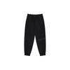 New Balance Knitted Sweatpants Women's Black Moderate Cuffed Pants (Unisex) Knitted Sweatpants 5TC38412 BK