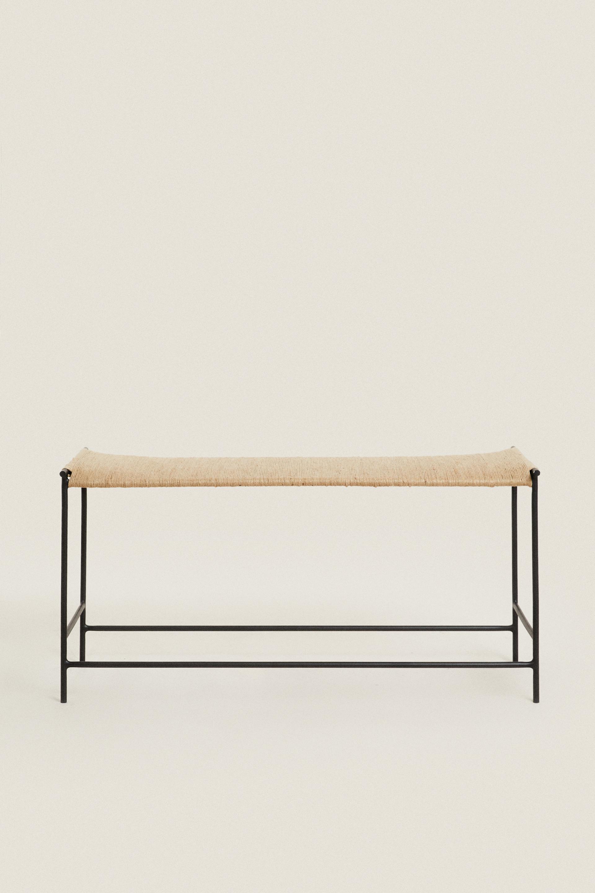 

ДЖУТОВАЯ МЕТАЛЛИЧЕСКАЯ СКАМЬЯ