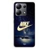 Phone Case - MANIACASE - Xiaomi Redmi Note 13 4G - Silicone TPU - Golden Nike Logo - Starry Night