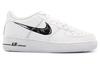 Nike Air Force 1 Low 'Doodle Swoosh - White Black' GS DM3177-100