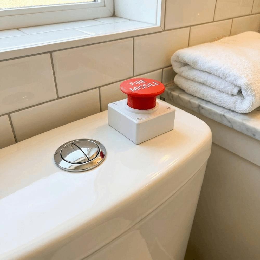 Distinctive Eye-Catching Toilet Tank Press Button Household Toilet Button  Home Use