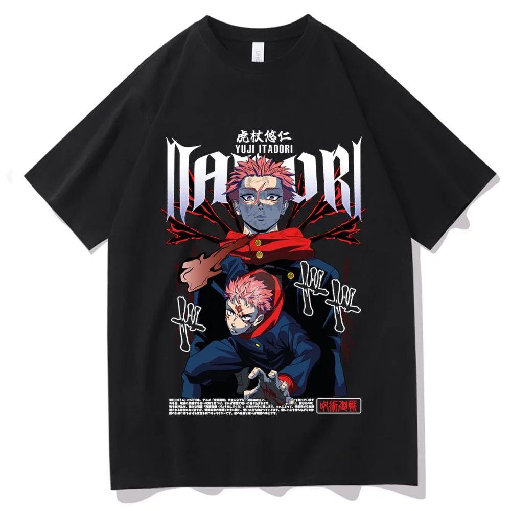 Summer Print T Shirts Jujutsu Kaisen Geto Suguru T-shirt Harajuku O-neck Summer Casual Shirt Anime Gift Unisex
