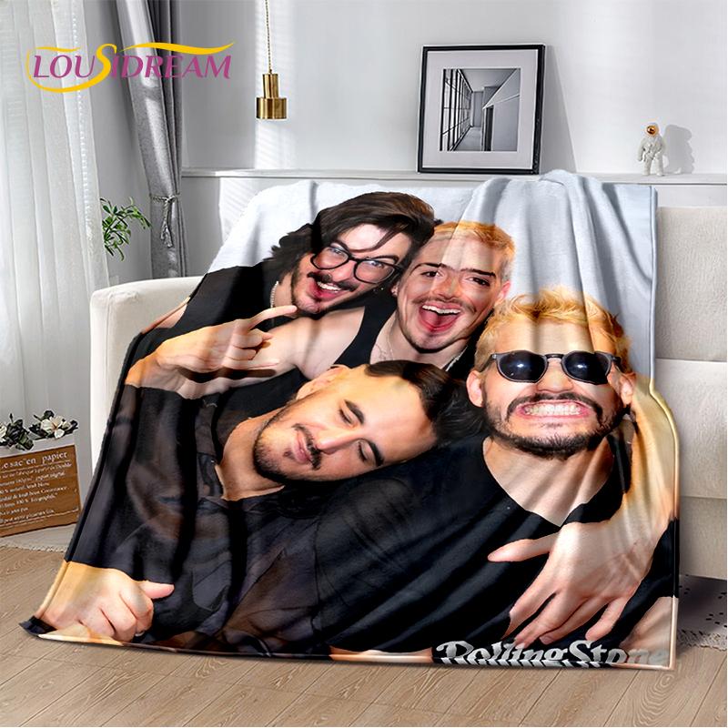 29 Style Morat Music Band Isaza Villamil Singer Blanket,Soft Throw Blanket for Home Bedroom Bed Sofa Picnic Travel Office Cover