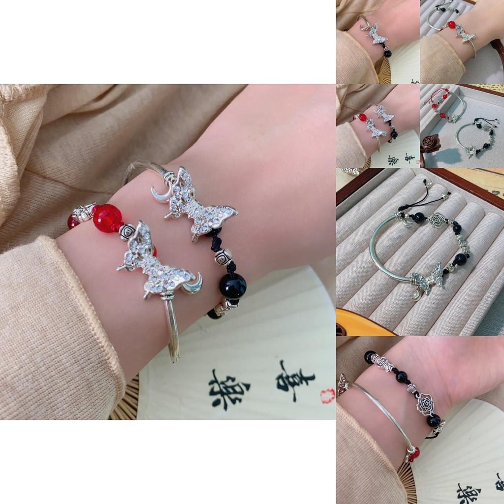 Elegant Butterfly Rose Alloy Bracelet Exquisite Design For Men And Women