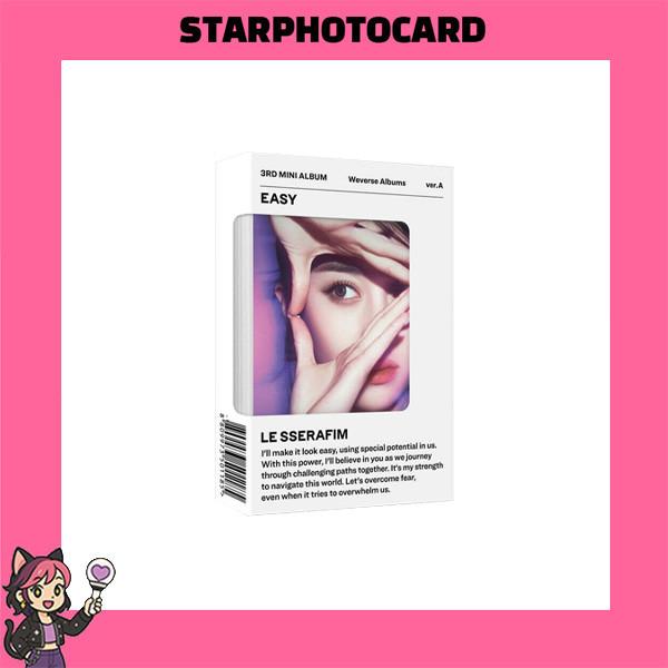 [READY STOCK] LE SSERAFIM - 3RD MINI ALBUM EASY WEVERSE Ver