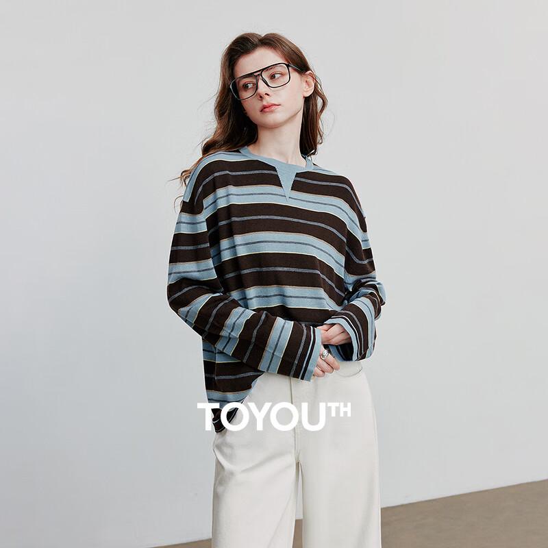 

Женский шелковистый шерстяной свитер Chuyu в стиле ретро, свободного кроя L